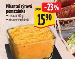 Albert Pikantní sýrová pomazánka nabídka
