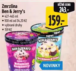 Albert Zmrzlina Ben & Jerry's nabídka