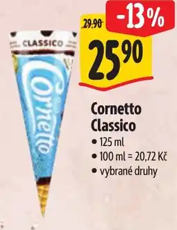Albert Cornetto Classico nabídka