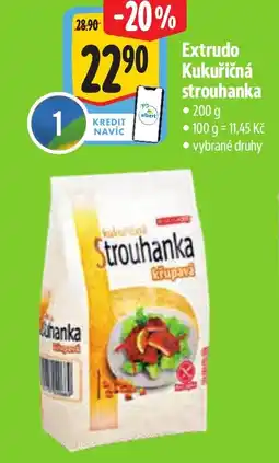 Albert Extrudo Kukuřičná strouhanka nabídka