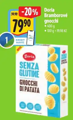 Albert Doria Bramborové gnocchi nabídka