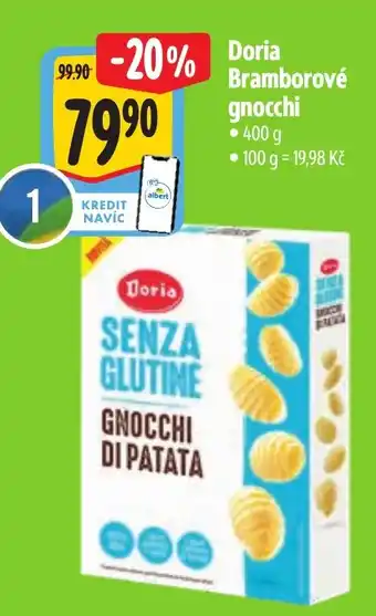 Albert Doria Bramborové gnocchi nabídka