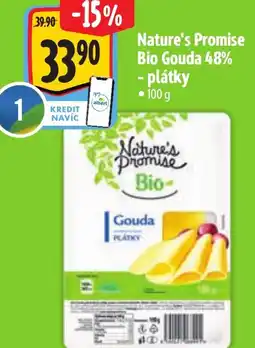 Albert Nature's Promise Bio Gouda 48% - plátky nabídka