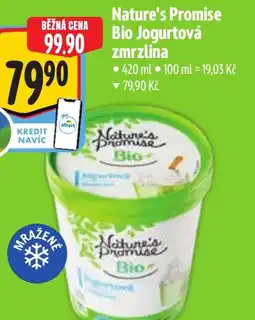 Albert Nature's Promise Bio Jogurtová zmrzlina nabídka