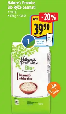 Albert Nature's Promise Bio Rýže basmati nabídka
