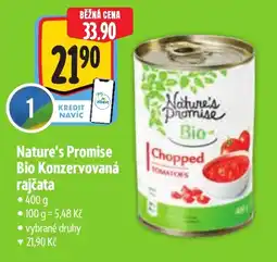 Albert Nature's Promise Bio Konzervovaná rajčata nabídka
