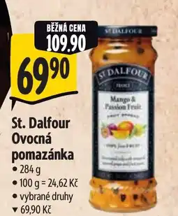 Albert St. Dalfour Ovocná pomazánka nabídka