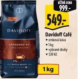 Albert Davidoff Café nabídka