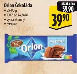 Albert Orion Čokoláda nabídka