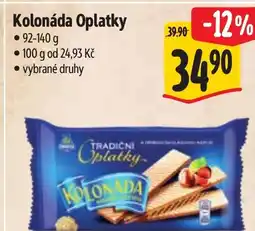 Albert Kolonáda Oplatky nabídka