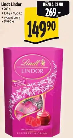 Albert Lindt Lindor nabídka