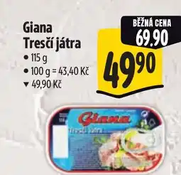 Albert Giana Tresčí játra nabídka