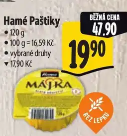 Albert Hamé Paštiky nabídka