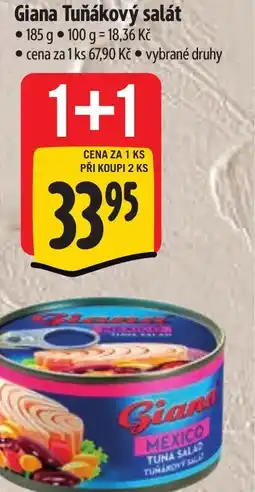 Albert Giana Tuňákový salát nabídka