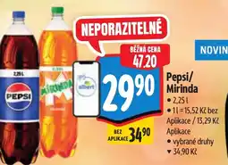 Albert Pepsi/ Mirinda nabídka