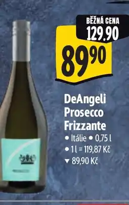 Albert DeAngeli Prosecco Frizzante nabídka