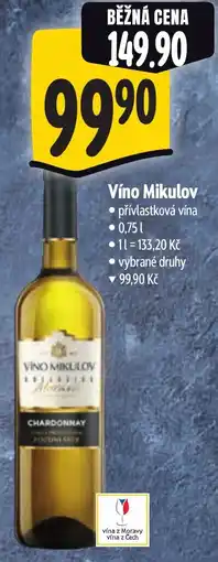Albert Víno Mikulov nabídka