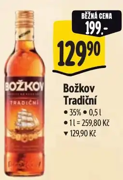 Albert Božkov Tradiční nabídka