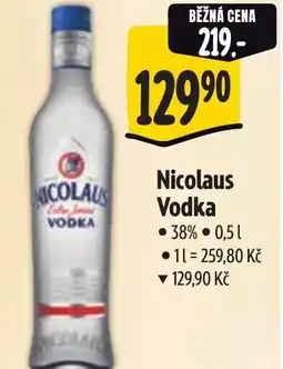 Albert Nicolaus Vodka nabídka