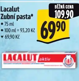 Albert Lacalut Zubní pasta nabídka