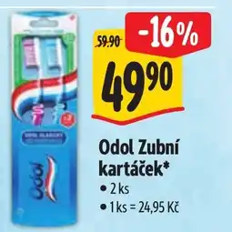 Albert Odol Zubní kartáček nabídka