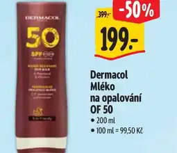 Albert Dermacol Mléko na opalování OF 50 nabídka