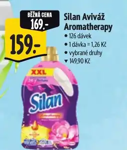Albert Silan Aviváž Aromatherapy nabídka