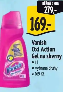 Albert Vanish Oxi Action Gel na skvrny nabídka
