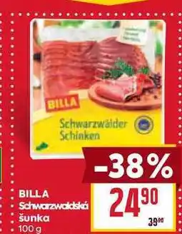 Billa BILLA Schwarzwaldská šunka 100g nabídka