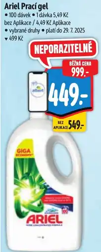 Albert Ariel Prací gel nabídka