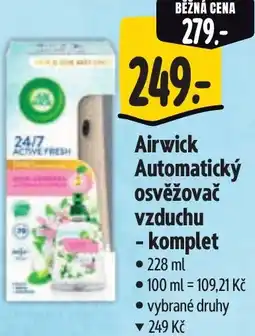 Albert Airwick Automatický osvěžovač vzduchu - komplet nabídka