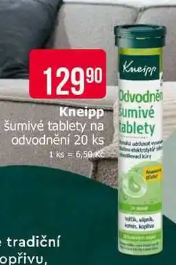Teta Kneipp Sumivé tablety šumivé tablety na odvodnění 20 ks nabídka
