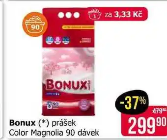 Teta Bonux prášek Color Magnolia 90 dávek nabídka