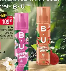 Teta B.U. tělový sprej 200 ml nabídka