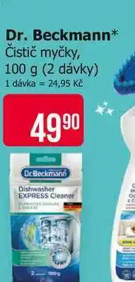 Teta Dr. Beckmann Čistič myčky, 100 g nabídka