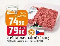 Trefa VEPŘOVÉ MASO MĚLNĚNÉ 600 g nabídka