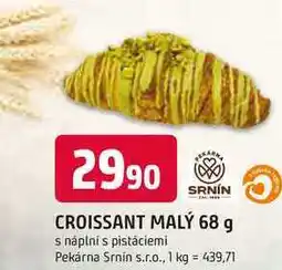 Trefa CROISSANT MALÝ 68 g s náplní s pistáciemi nabídka