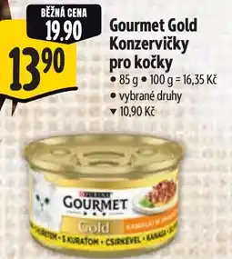Albert Gourmet Gold Konzervičky pro kočky nabídka