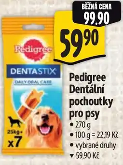 Albert Pedigree Dentální pochoutky pro psy nabídka