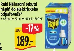 Albert Raid Náhradní tekutá náplň do elektrického odpařovače nabídka
