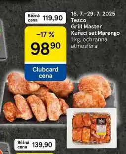 Tesco Tesco Grill Master Kuřecí set Marengo, 1 kg nabídka