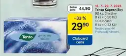 Tesco Tento Kapesníčky, 90 ks. 3 vrstvy nabídka