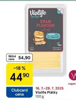 Tesco Violife Plátky, 100 g nabídka
