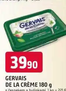 Trefa GERVAIS DE LA CRÈME 180 g s česnekem a bylinkami nabídka