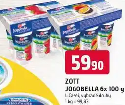 Trefa ZOTT JOGOBELLA 6x 100 g nabídka