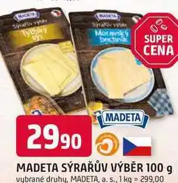 Trefa MADETA SÝRAŘŮV VÝBĚR 100 g nabídka