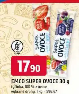 Trefa EMCO SUPER OVOCE 30 g tyčinka nabídka