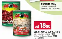 Trefa ESSA FAZOLE 400 g/240 g nabídka