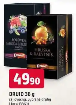 Trefa DRUID 36 g čaj ovocný, vybrané druhy nabídka