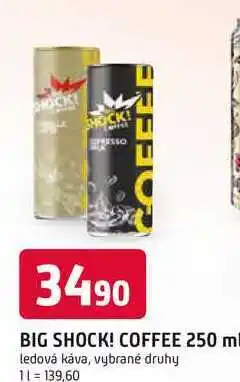 Trefa BIG SHOCK! COFFEE 250 ml nabídka